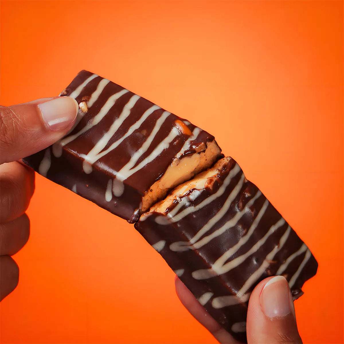 Barra de Proteína BOLD Paçoca e Chocolate 60g - Caixa com 12 Unidades