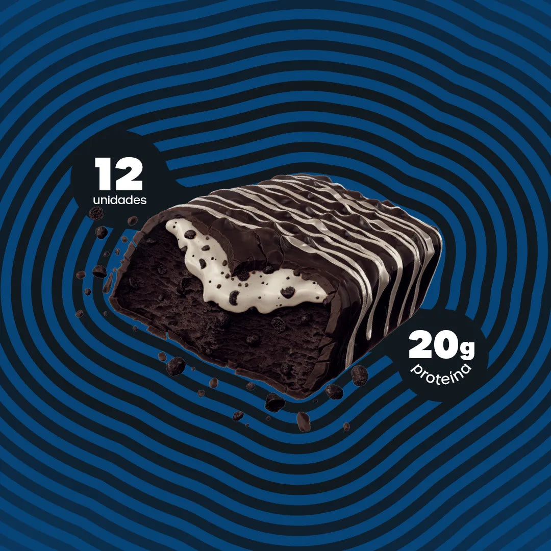 Barra de Proteína BOLD Cookies Black 60g - Caixa com 12 Unidades