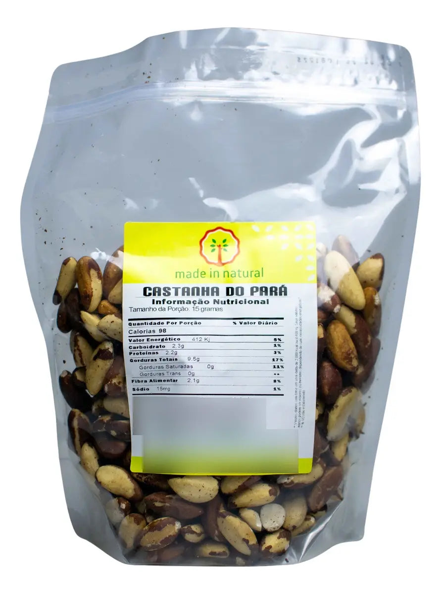 Castanha-do-Pará Made In Natural 1kg - 100% Natural