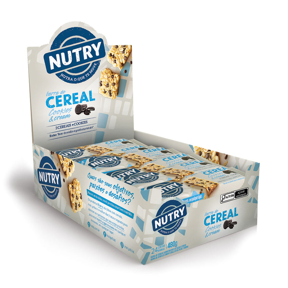 Biscoitos Nutrientes BC Nutry 24x20g
