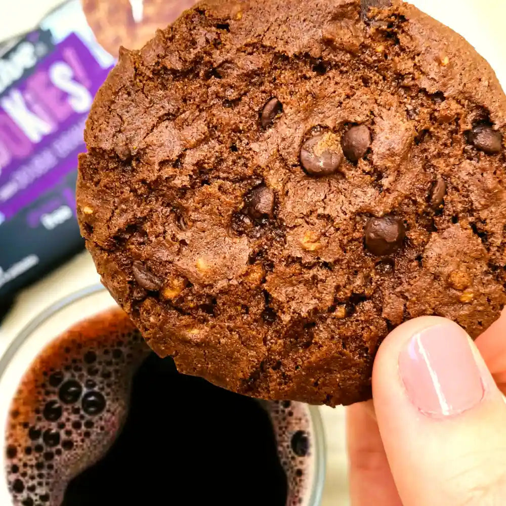 Biscoito Cookies Belive Chocolate Zero 67g Dp C/10 Unidades
