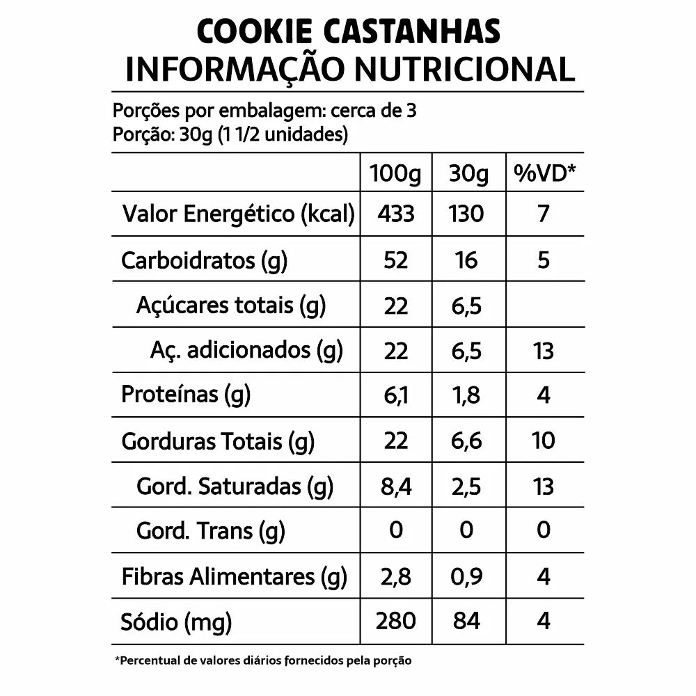 BeLive Nut Cookies - Gluten-Free, Dairy-Free and Lactose-Free (Box with 10 units)