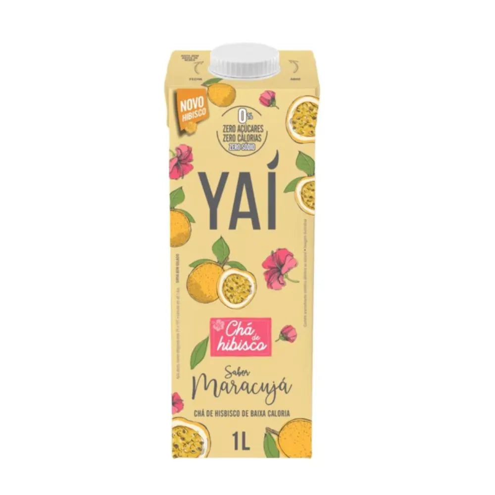 YAI CHÁ DE HIBISCO MARACUJÁ 1L