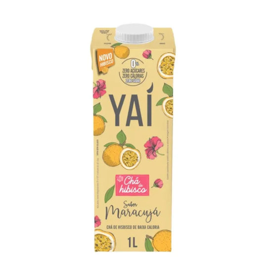 YAI CHÁ DE HIBISCO MARACUJÁ 1L