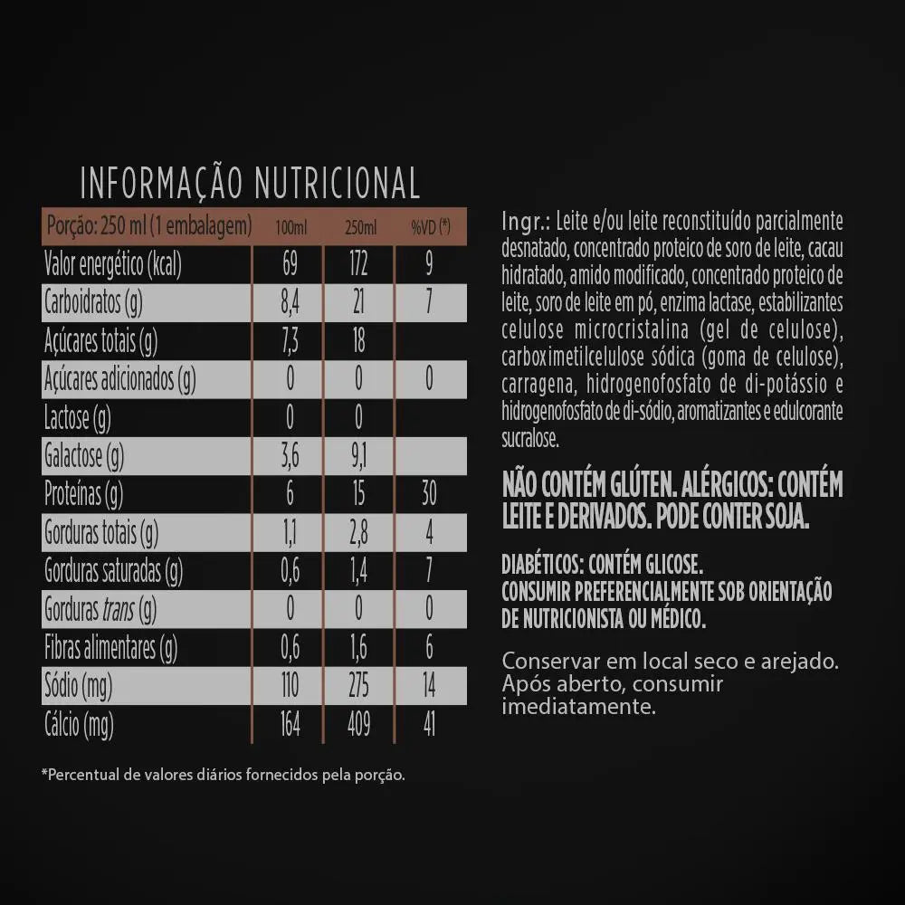 Yopro Bebida Láctea Chocolate 250ml 15g de Proteina