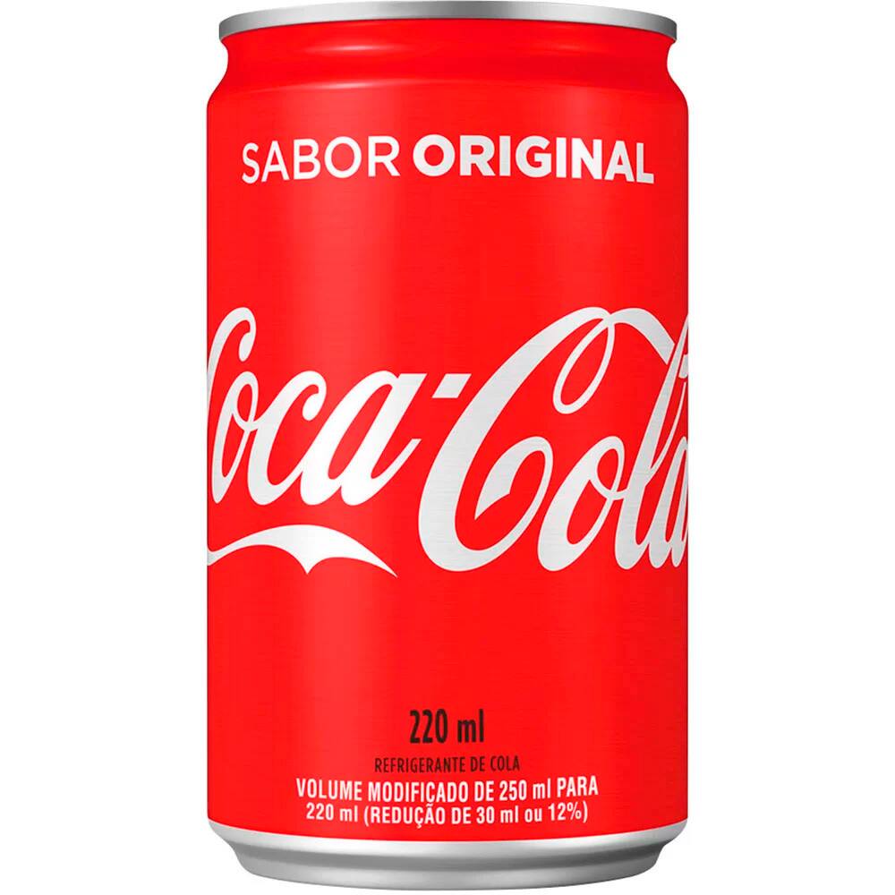 Refrigerante Coca-Cola Original 220 ml - 12 Unidades