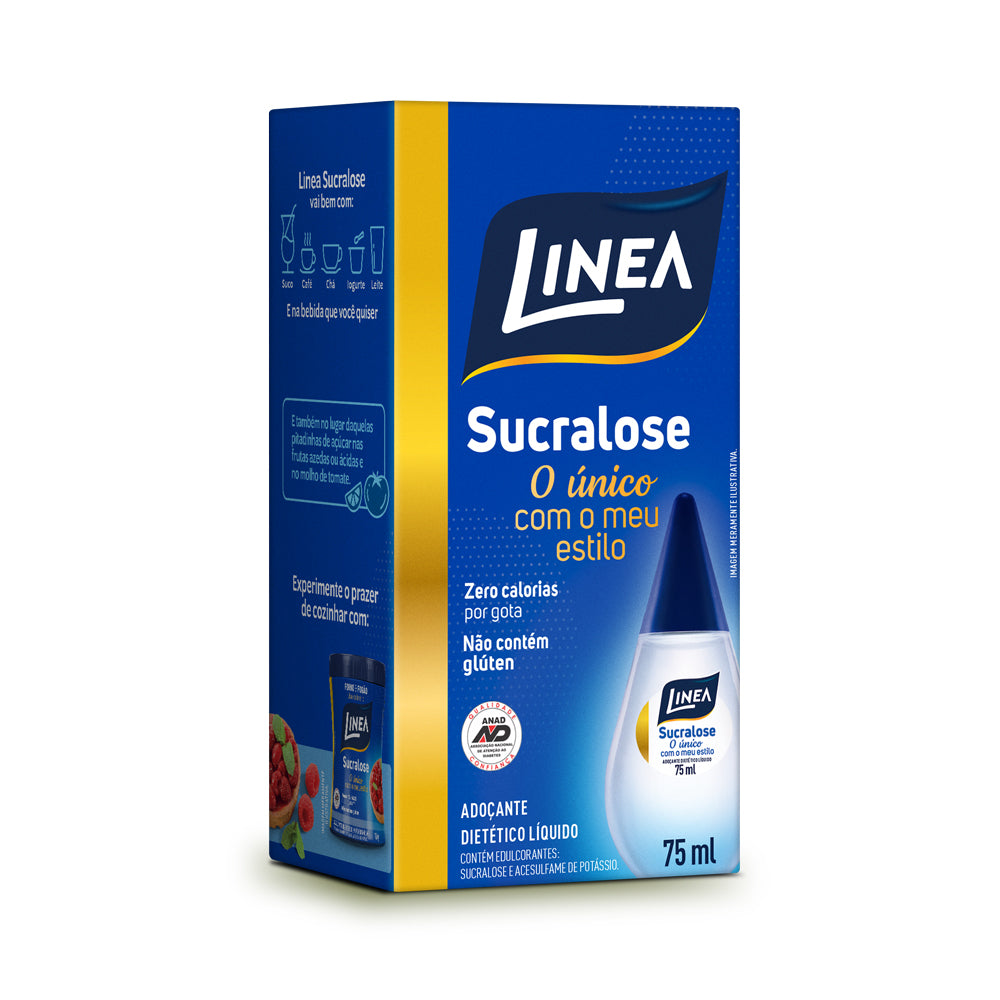 Adoçante Líquido Linea 75ml Sucralose