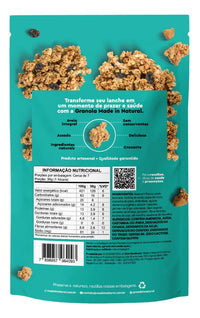 Granola Aglomerados de Baunilha Feitos Naturalmente - Pacote 800g