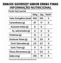 Snack de Soja GoodSoy Ervas Finas Sem Glúten - Caixa 20x25g