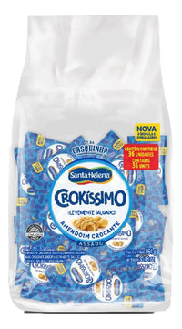 Crokíssimo Amendoim Crocante  Santa Helena 864g Com 36un De 24g