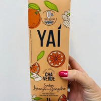 YAI CHÁ VERDE LARANJA C GENGIBRE 1L