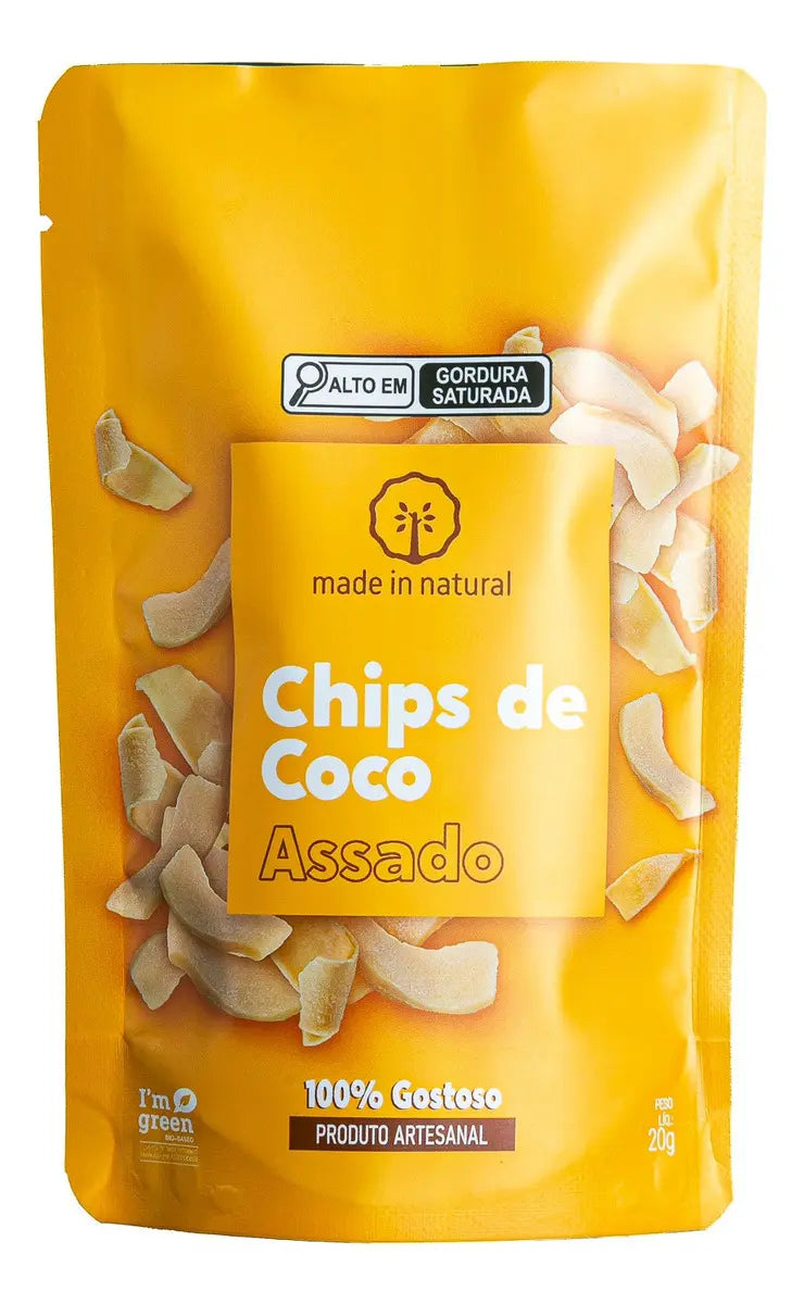 Chips de Coco Especial - 12X20G