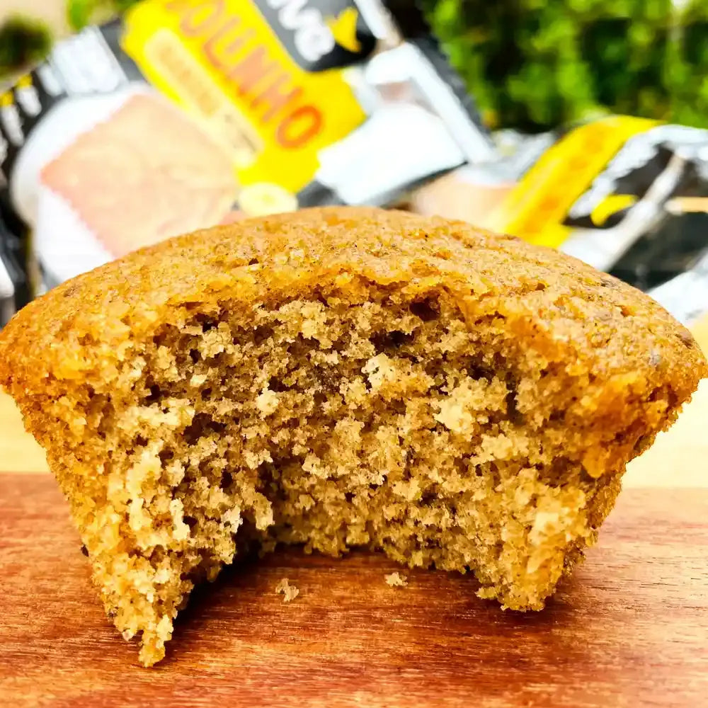 Bolinho de Banana Belive Sem Glúten, Açúcar e Leite 10 Unidades 40g