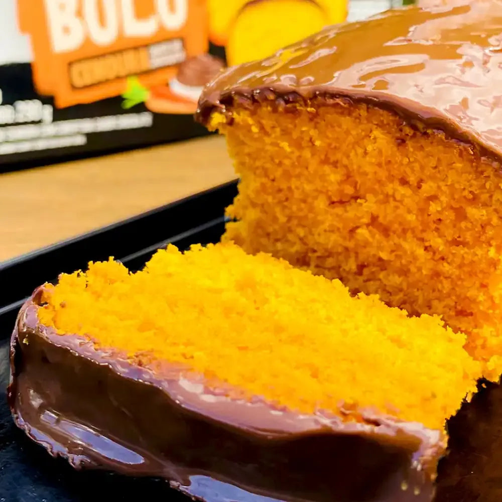 Carrot Cake with Chocolate Frosting BeLive 260g - Zero Sugar and Gluten-Free