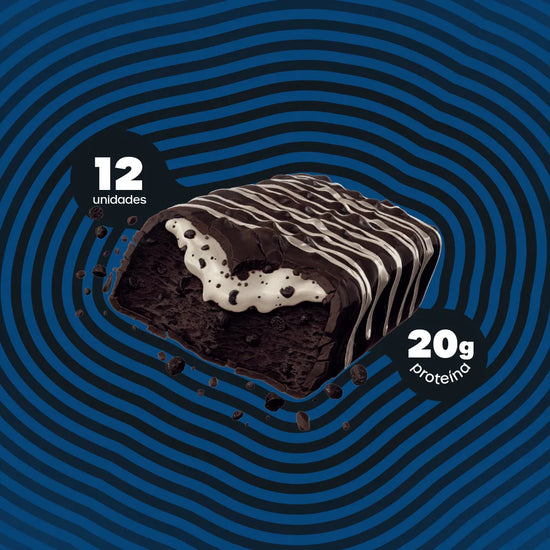 Barra de Proteína BOLD Cookies Black 60g - Caixa com 12 Unidades