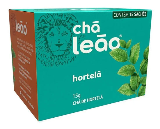 Chá Leão Hortelã 15 Sachês 1g