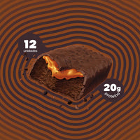 Barra de Proteína BOLD Café e Doce de Leite 60g - Caixa com 12 Unidades