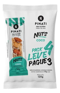 Amendoim Pinati Coco 4x30g