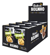 Bolinho BeLive Coco com Chocolate Zero Açúcar - Caixa 10x40g