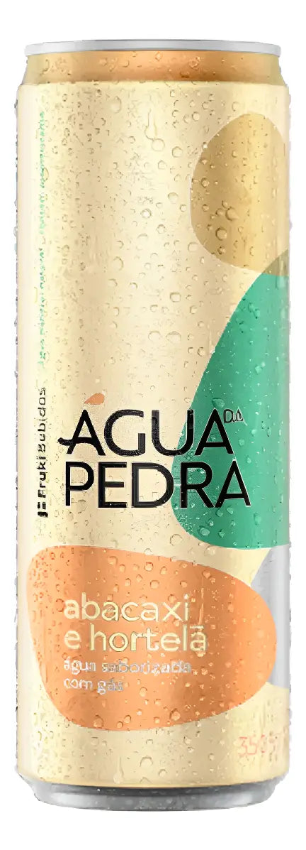 Água da Pedra Abacaxi com Hortelã 12 x 350 ml
