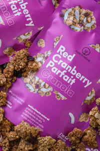 Parfait de Granola com Oxicoco Vermelho Produzido Naturalmente - Pacote 800g