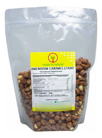 Amendoim Caramelizado Made In Natural 1kg - Snack Doce e Crocante