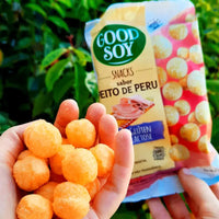 Caixa GoodSoy Snack Peito de Peru 20 x 25 g Sem Glúten Sem Leite Sem Lactose