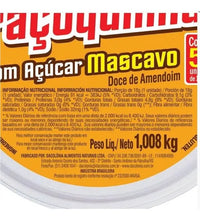 Pote 56 Unidades Paçoca Rolha Mascavo DaColônia 18g - 1,008kg