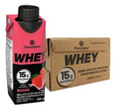 Bebida Láctea Piracanjuba Whey 15g Morango Zero Lactose - Caixa 12x250ml