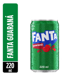 Fanta Guaraná 220 ml - Pack com 6 latas