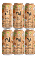 Pack 6 Cans Green Tea Yaí Orange with Ginger - Natural Thermogenic