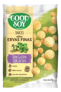 Snack de Soja GoodSoy Ervas Finas Sem Glúten - Caixa 20x25g