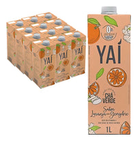 YAI CHÁ VERDE LARANJA C GENGIBRE 1L