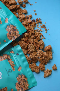 Granola Aglomerados de Baunilha Feitos Naturalmente - Pacote 800g