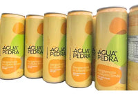 ÁGUA DA PEDRA SABORIZADA BERGAMOTA COM CAPIM-LIMÃO 350ML LATA 12 UN