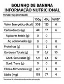 Bolinho de Banana Belive Sem Glúten, Açúcar e Leite 10 Unidades 40g