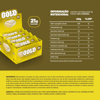 Barra de Proteína BOLD Torta de Limão 60g - Caixa com 12 Unidades