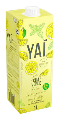CHÁ VERDE LIMÃO SIC COM HORTELÃ YAI 1L