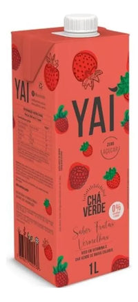 CHÁ VERDE FRUTAS VERMELHAS YAI 1L