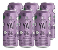 Pack 6 Latas Chá Verde com Jabuticaba Yaí Sem Açúcar - 290ml