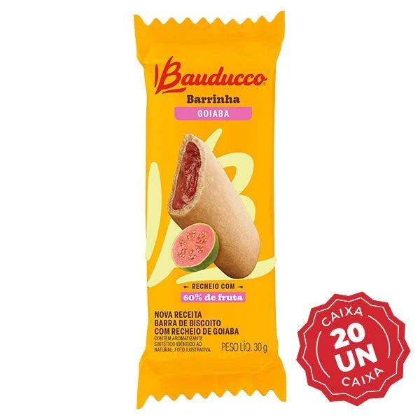 Bauducco Goiabinha 20 Unidades de 30 g