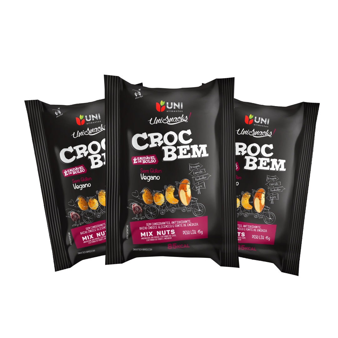 Mix de Castanhas Croc Bem 15g