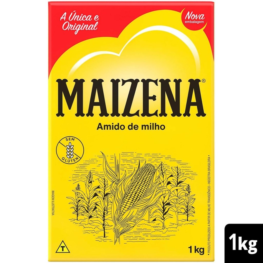 Amido de Milho Maizena 1kg
