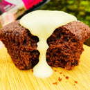 Bolinho Belive Double Chocolate Sem Glúten Sem Lactose Sem Açúcar 10 Unidades de 40g Cada (400g Total)