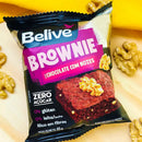 Brownie BeLive Chocolate com Nozes Zero Açúcar - Caixa 10x40g