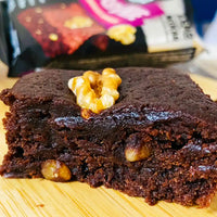 Brownie BeLive Chocolate com Nozes Zero Açúcar - Caixa 10x40g