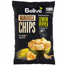 CHIPS MANDIOCA BELIVE LIMÃO PIMENTA - CX20