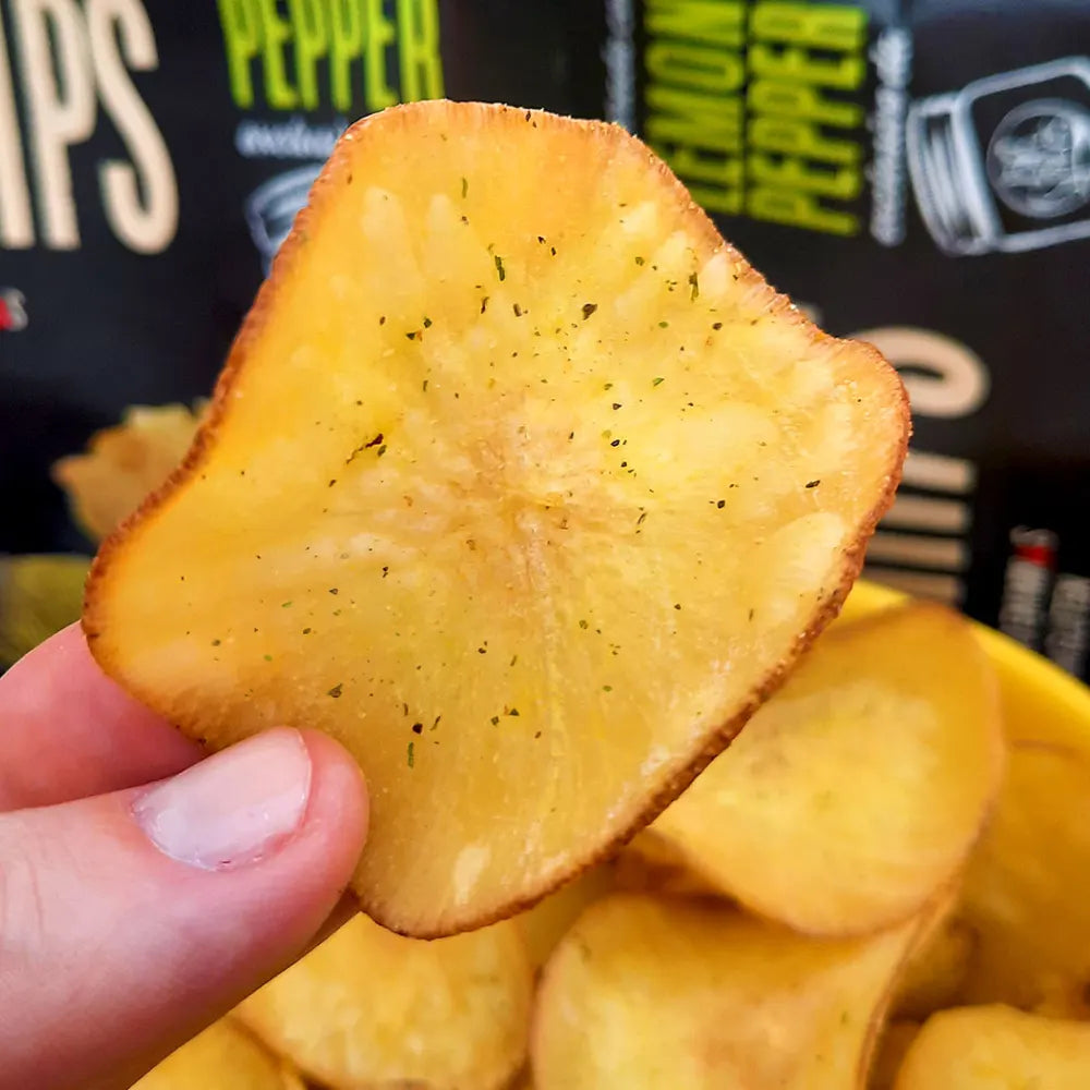 CHIPS MANDIOCA BELIVE LIMÃO PIMENTA - CX20