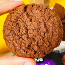 Caixa de Cookies de Chocolate Belive 10 Pacotes Sem Glúten Sem Lactose Sem Leite