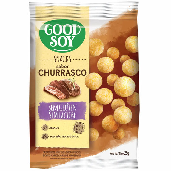SALGADINHO GOODSOY BELIVE SABOR CHURRASCO 20X25G